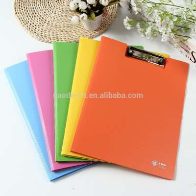 Hard cover file folder file folder plastic menu folder