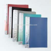 Office A4 PP plastic File folder Display book Clear Book Recycled 60 clear pockets