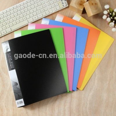 Stationery office clear book file holder